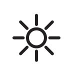 Sun SVG Icon